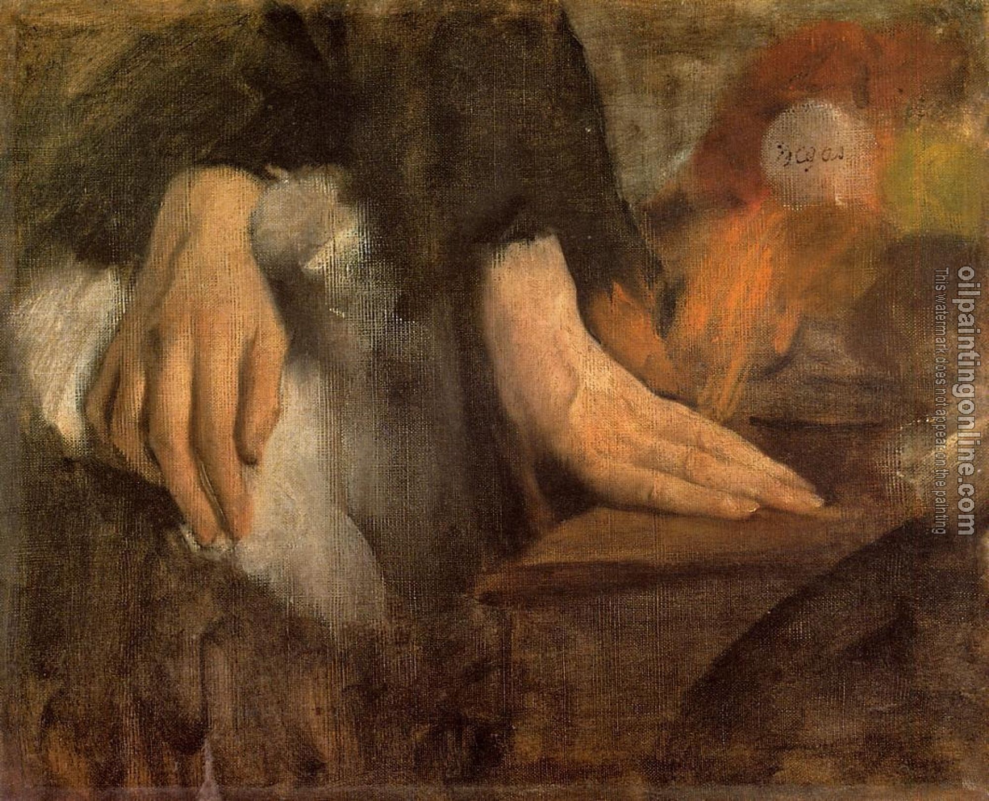 Degas, Edgar - Study of Hands